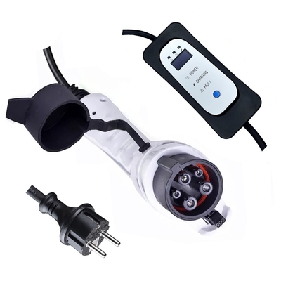 32A Type 2 Charger Cable Connector Ev Conversion Kit For Car Ac Ev Cable