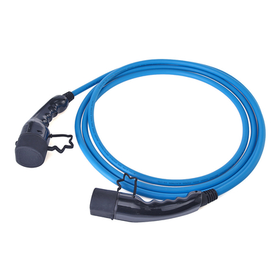 32A 1 Phase IP54 EV Charger Cable  Type 2 To Type 2 Ev 3 Pin Charging 3 X 6mm2