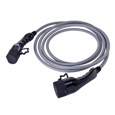 32A 1 Phase IP54 EV Charger Cable  Type 2 To Type 2 Ev 3 Pin Charging 3 X 6mm2