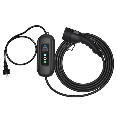 Silicon Rubber Smart EV Charger 16A Electric Vehicle Schuko Wall Mounted