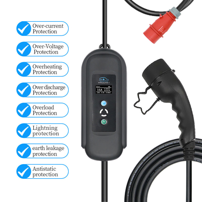 4G WIFI LTE Car EV Charger 7kwh Home Charger Wall Box Charging Pile IEC 621962