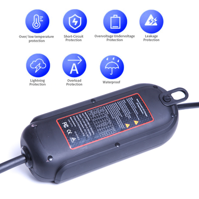 3.5KW 7KW Type 2 Electric Hybrid Charging Point At Home Wall Mounted