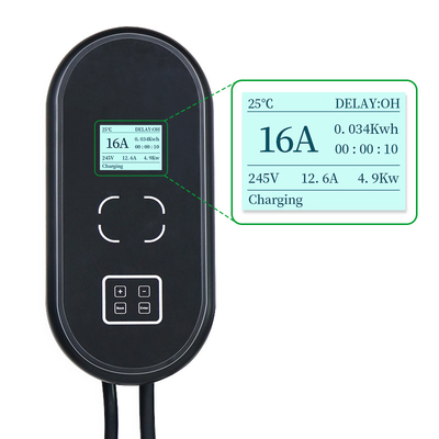 22kw Home OCPP 1.6 Car EV Charger UL94V Three Phase RFID Card IEC61851