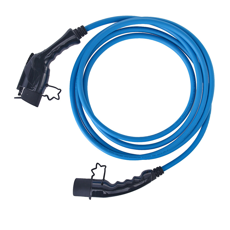 250V 32A 5m 10m Mode 3 Charging Cable Type 1 To Type 2 Home Fast Charging Station