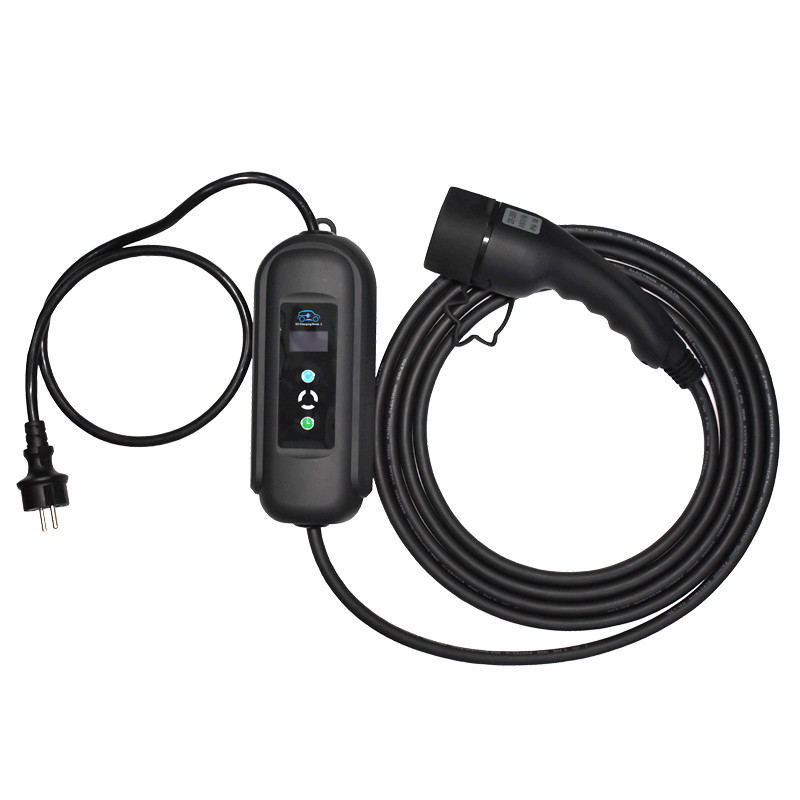 Silicon Rubber Smart EV Charger 16A Electric Vehicle Schuko Wall Mounted