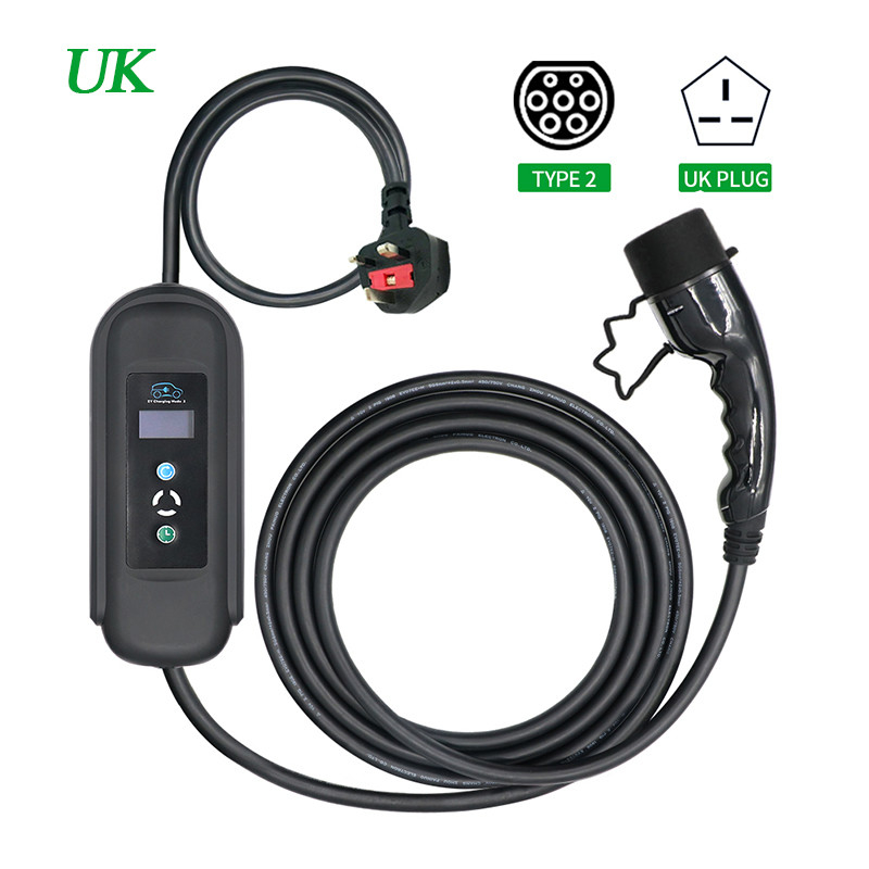 Type1 J1772  Level 2 Car EV Charger Electric Car Plug For Home OCPP 1.6J